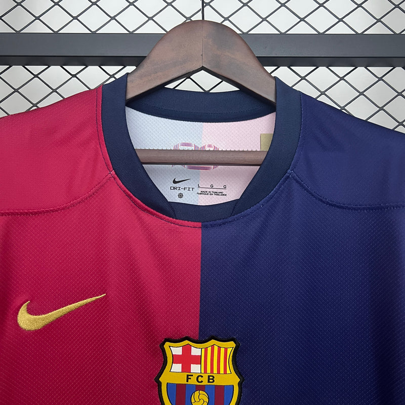 Camisa Barcelona Edição Especial Travis Scott 24/25 Torcedor Nike Masculina - Azul e Grená