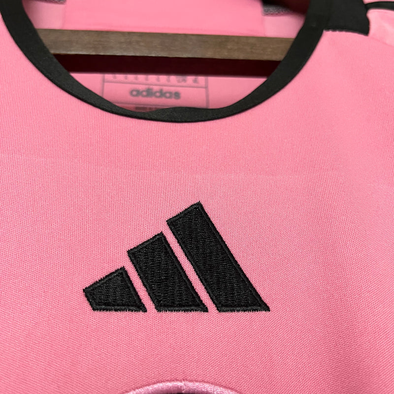 Camisa Inter Miami Home 24/25 s/n° Torcedor Adidas Masculina - Rosa