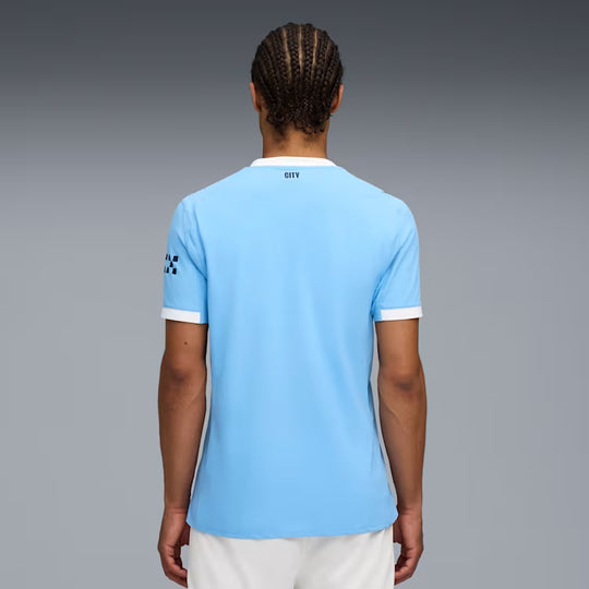 Camisa Manchester City Home 25/26 Jogador Puma Masculina - Azul