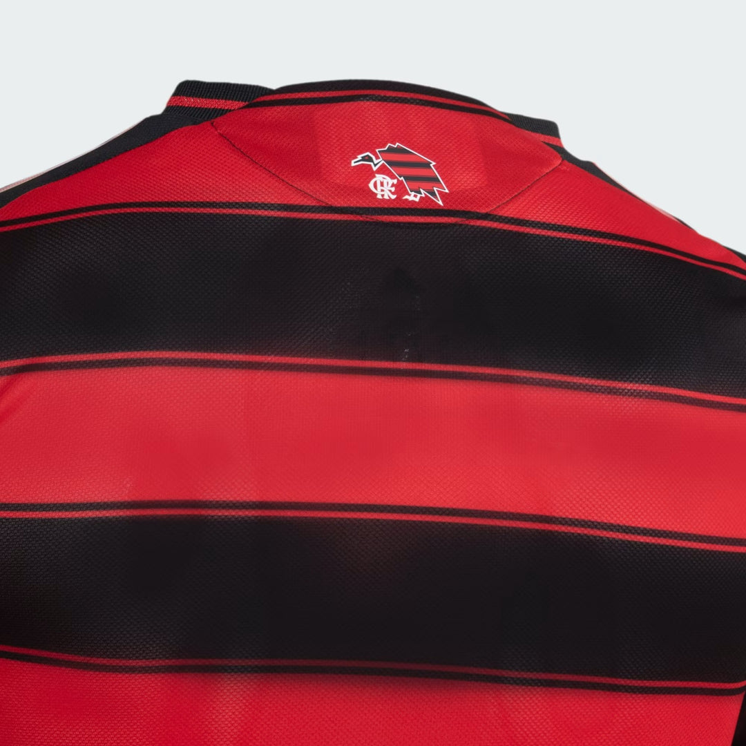 Camisa Flamengo Home 25/26 Jogador Adidas Masculina - Vermelha e Preta
