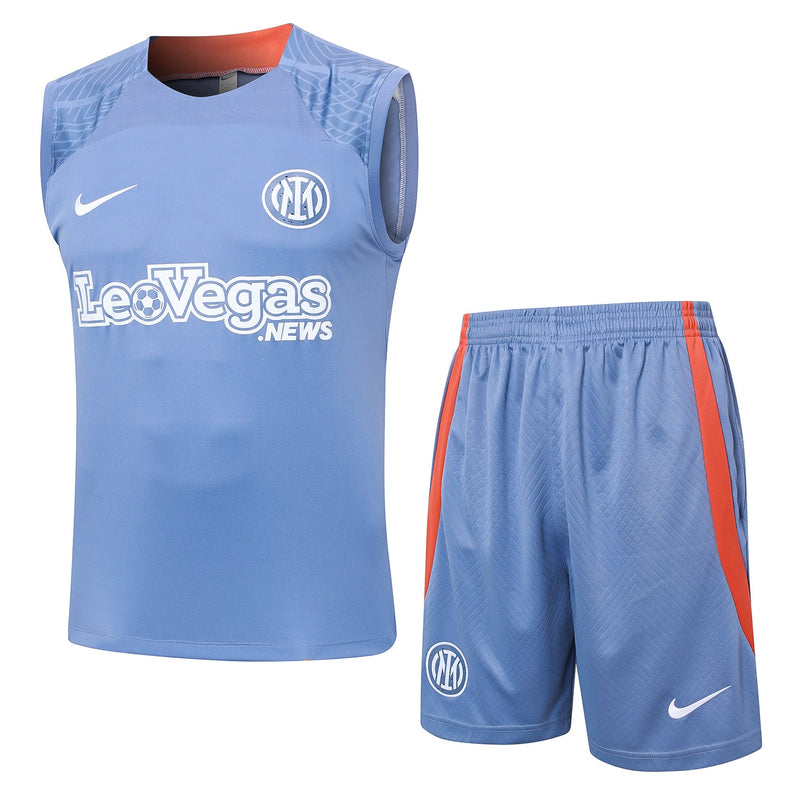Conjunto Regata Inter de Milão 2024/25 - Azul