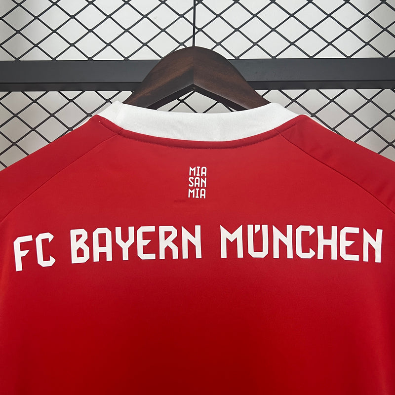 Camisa Bayern de Munique Home 25/26 Torcedor Adidas Masculino - Vermelha