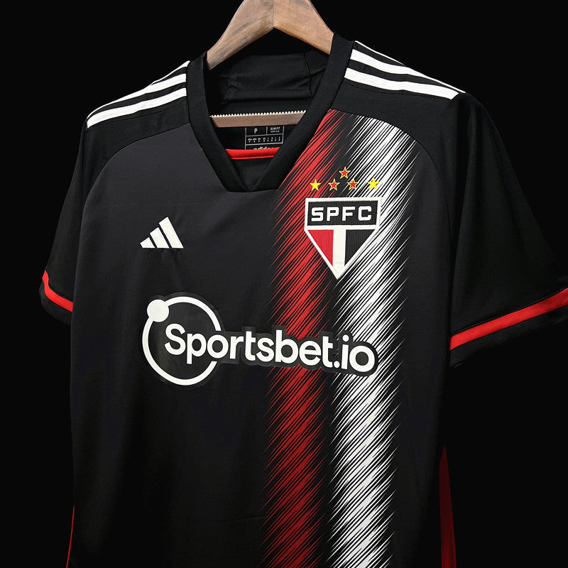 Camisa São Paulo III 23/24 Adidas - Preta