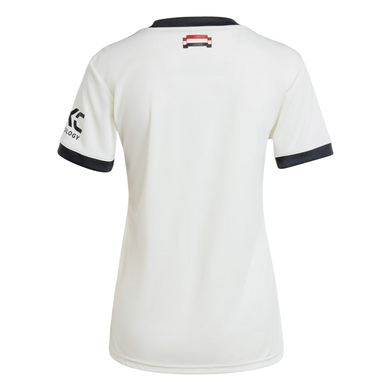 Camisa Manchester United Third 24/25 s/n° Torcedor Adidas Feminina - Branca