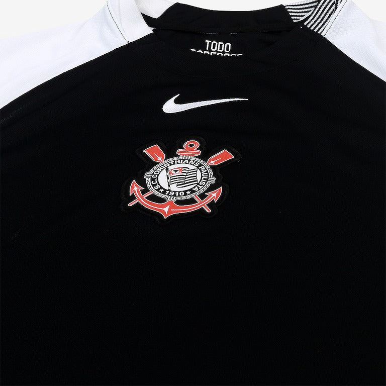 Camisa Corinthians Away 25/26 Torcedor Nike Feminina - Preta