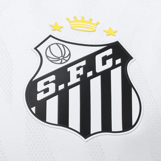 Camisa Santos Home 25/26 Jogador Umbro Masculina - Branca