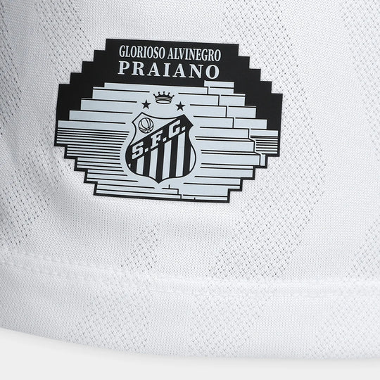 Camisa Santos Home 25/26 Jogador Umbro Masculina - Branca