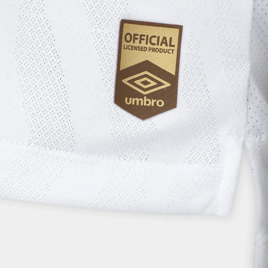 Camisa Santos Home 25/26 Jogador Umbro Masculina - Branca