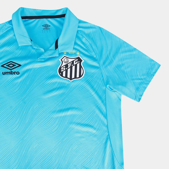 Camisa Santos Third 25/26 Torcedor Umbro Masculina - Azul
