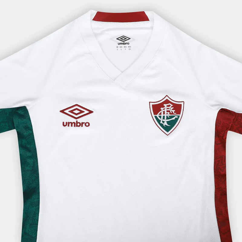 Camisa Fluminense Away 25/26 Torcedor Umbro Feminina - Branca