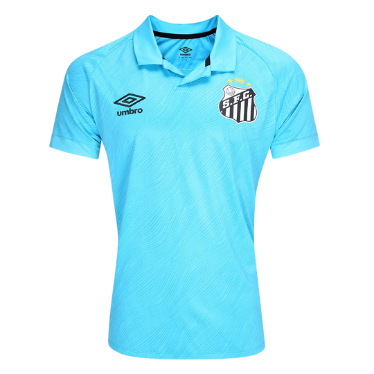 Camisa Santos Third 25/26 Jogador Umbro Masculina - Azul