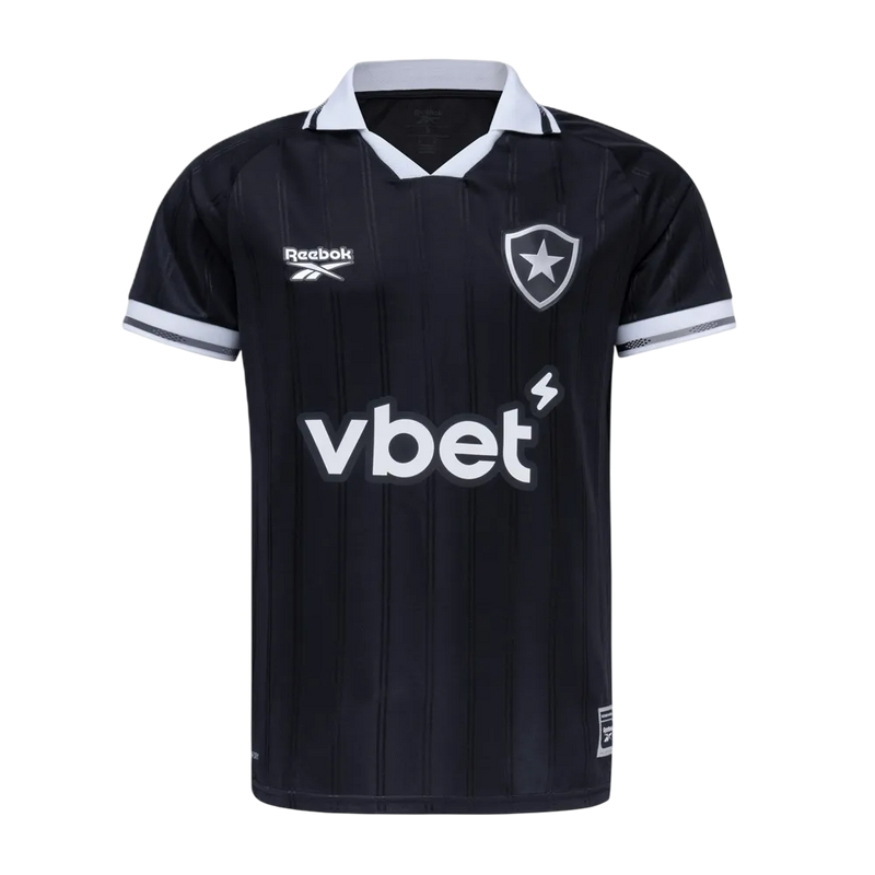 Camisa Botafogo Away 25/26 s/n° Torcedor Reebok Masculina - Preta