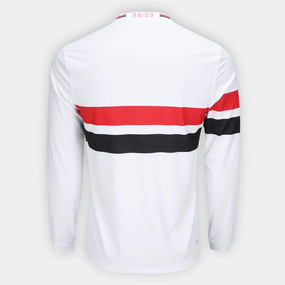 Camisa New Balance Manga Longa São Paulo 2025/26 I