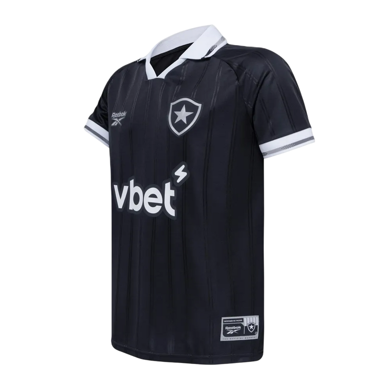 Camisa Botafogo Away 25/26 s/n° Torcedor Reebok Masculina - Preta