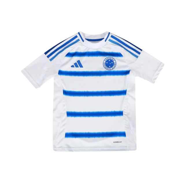 Conjunto Infantil Cruzeiro Away 25/26 Adidas - Branca