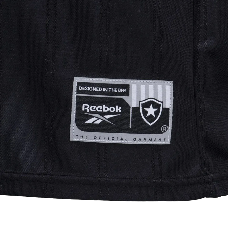 Camisa Botafogo Away 25/26 s/n° Torcedor Reebok Masculina - Preta