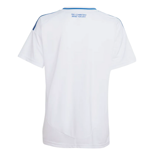 Camisa Cruzeiro Away 25/26 Torcedor Adidas Feminina - Branca