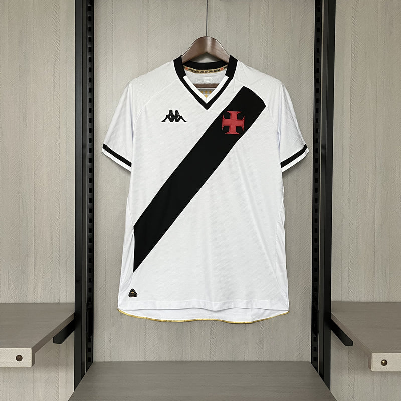 Camisa Vasco Home 25/26 s/n° Torcedor Kappa Masculina - Branca