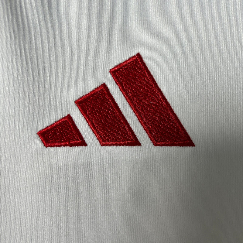 Camisa Flamengo Away 25/26 s/n° Torcedor Adidas Masculina - Branca