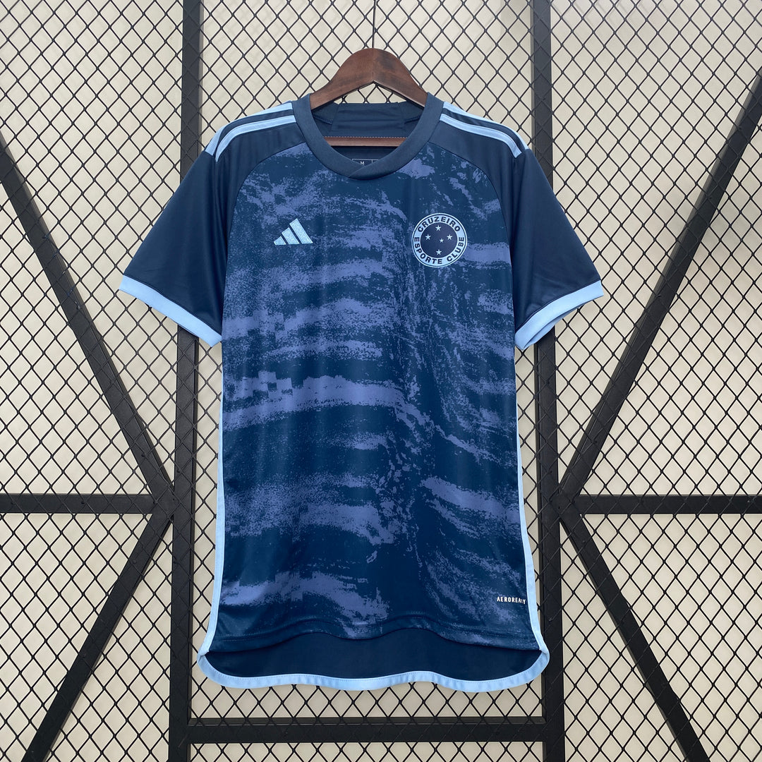 Camisa Cruzeiro Third 24/25 Torcedor Adidas Masculina - Azul Mineral