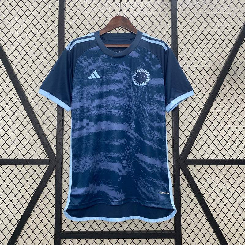 Camisa Cruzeiro Third 24/25 Torcedor Adidas Masculina - Azul Mineral