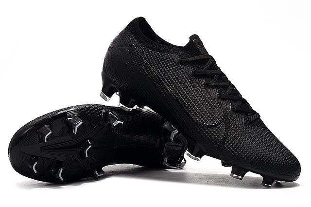 Chuteira Campo Nike Mercurial Vapor 13 Elite FG All Black