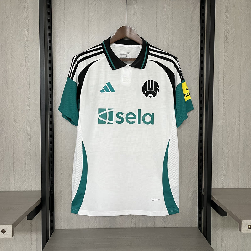 Camisa Newcastle Third 24/25 s/n Torcedor Adidas Masculino - Branca e Azul