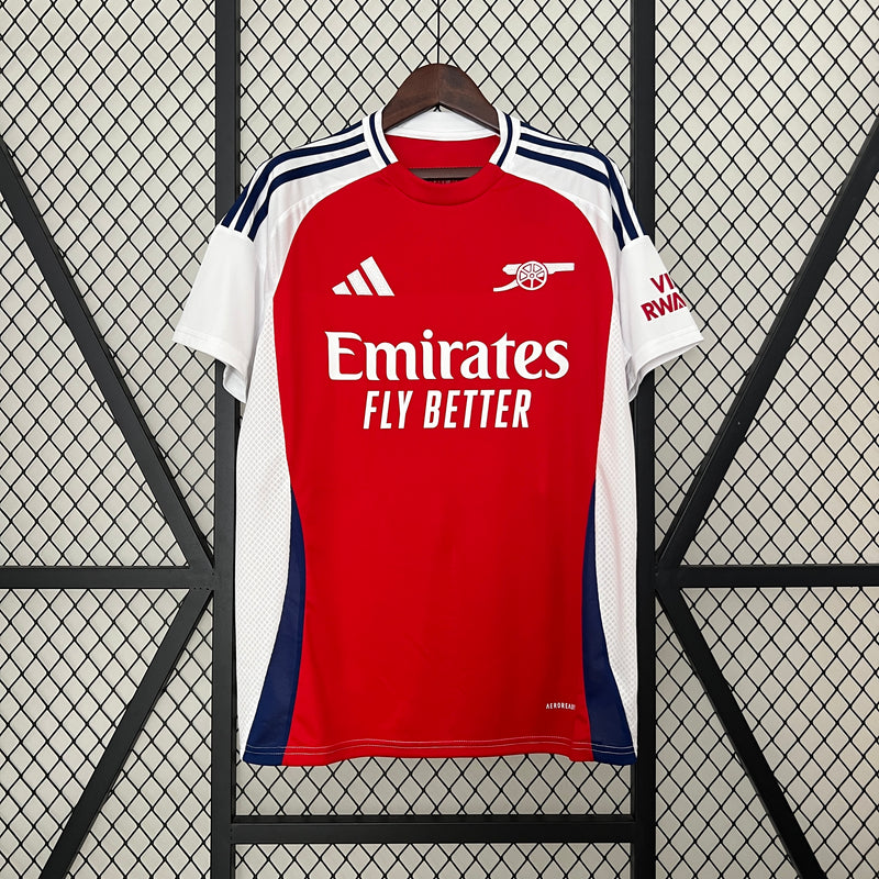 Camisa Arsenal Home 24/25 s/n° Torcedor Adidas Masculina - Vermelha