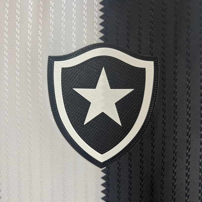 Camisa Botafogo Home 24/25 s/n° Torcedor Reebok Masculina - Branca e Preta