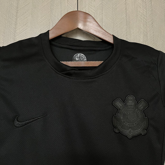 Camisa Corinthians Away 24/25 s/n° Torcedor Nike Feminina - Preta