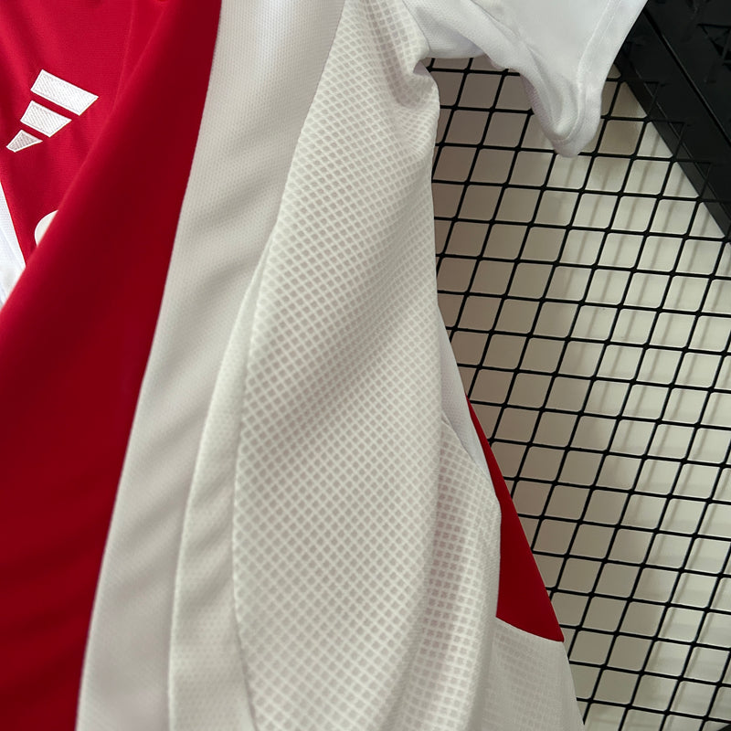 Camisa Ajax Home 24/25 Torcedor Adidas Masculina - Branca