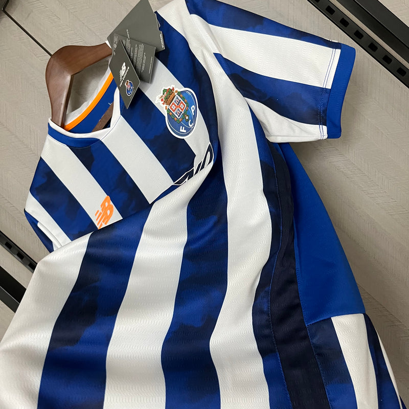 Camisa Porto Home 24/25 Torcedor New Balance Masculina - Azul