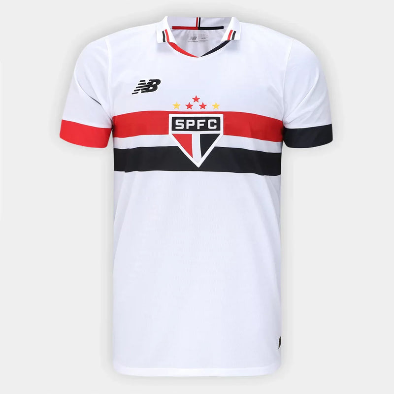 Camisa São Paulo I 24/25 New Balance - Branco