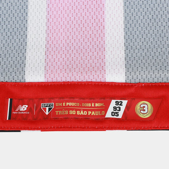 Camisa São Paulo Away 25/26 Jogador New Balance Masculina - Tricolor