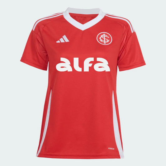 Camisa Feminina Adidas Internacional 2025/26 I Com Patrocínios