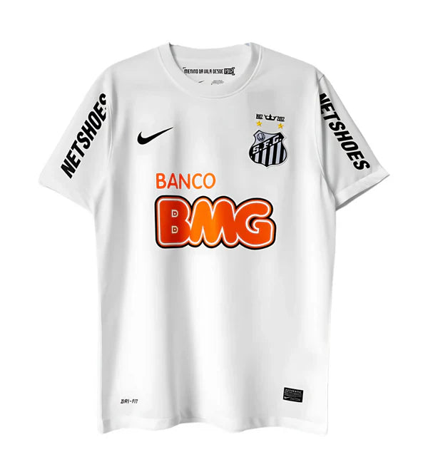 Camisa Santos Retrô Home 12/13 Torcedor Nike - Branca