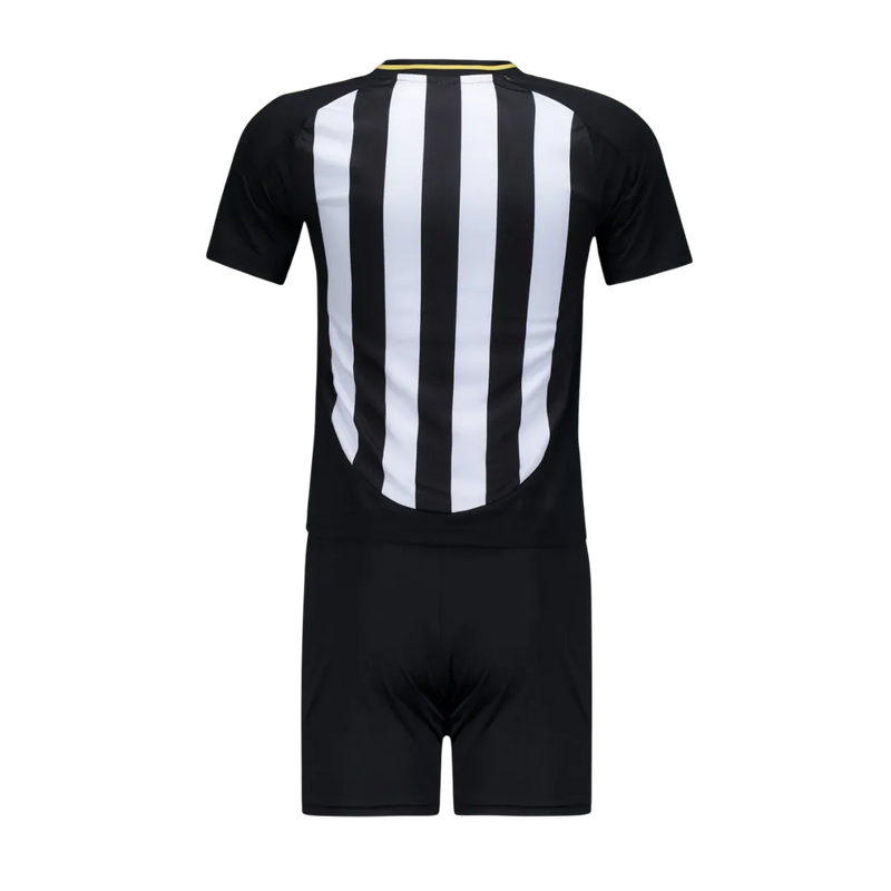 Conjunto Infantil Atlético Mineiro 24/25 Adidas - Preta e Branca