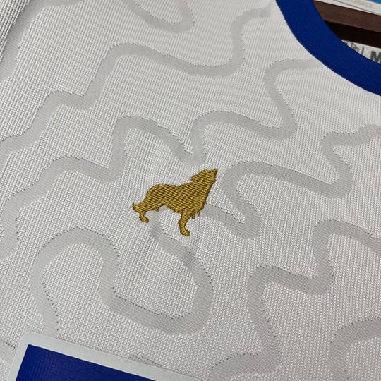 Camisa Paysandu Away 25/26 Torcedor Lobo Masculina - Branca