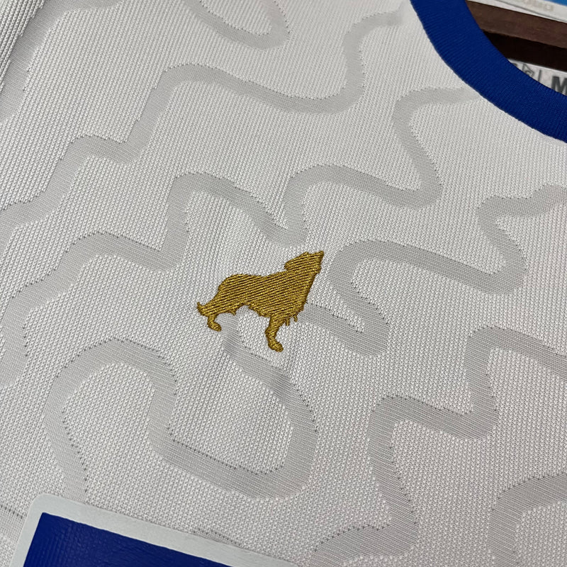 Camisa Paysandu Away 25/26 Torcedor Lobo Masculina - Branca