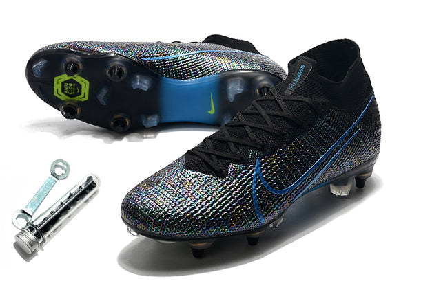 Chuteira Campo Nike Mercurial Superfly 7 Elite SG-PRO Anti Clog Colored - Cano Alto