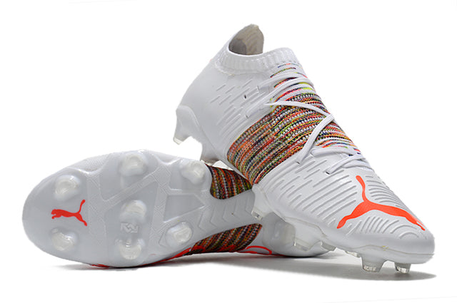 Chuteira Campo Puma Future Z FG White/Orange