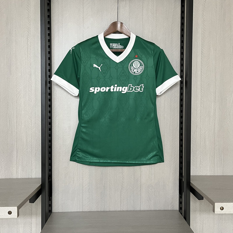 Camisa do Palmeiras Home 25/26 Torcedor Puma Feminina - Verde