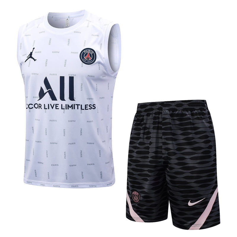 Conjunto Regata Paris Saint Germain - Branco e Azul