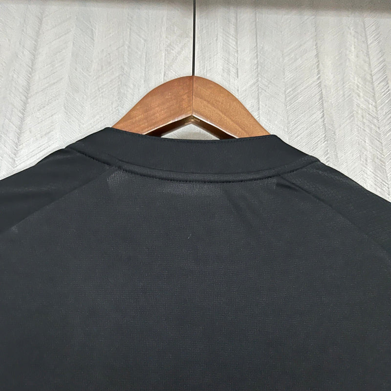 Camisa Vasco Goleiro 24/25 s/n° Torcedor Kappa Masculina - Preta