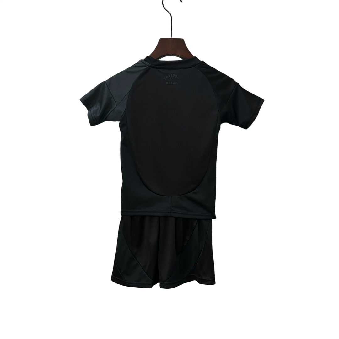 Conjunto Infantil Inter Miami Away 25/26 Adidas - Preta