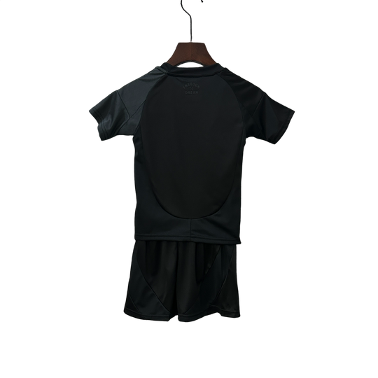 Conjunto Infantil Inter Miami Away 25/26 Adidas - Preta