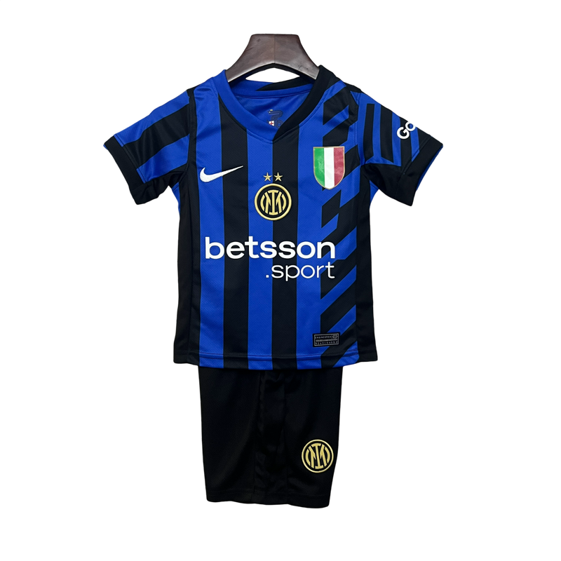 Conjunto Infantil Inter de Milão Home 24/25 Nike - Azul