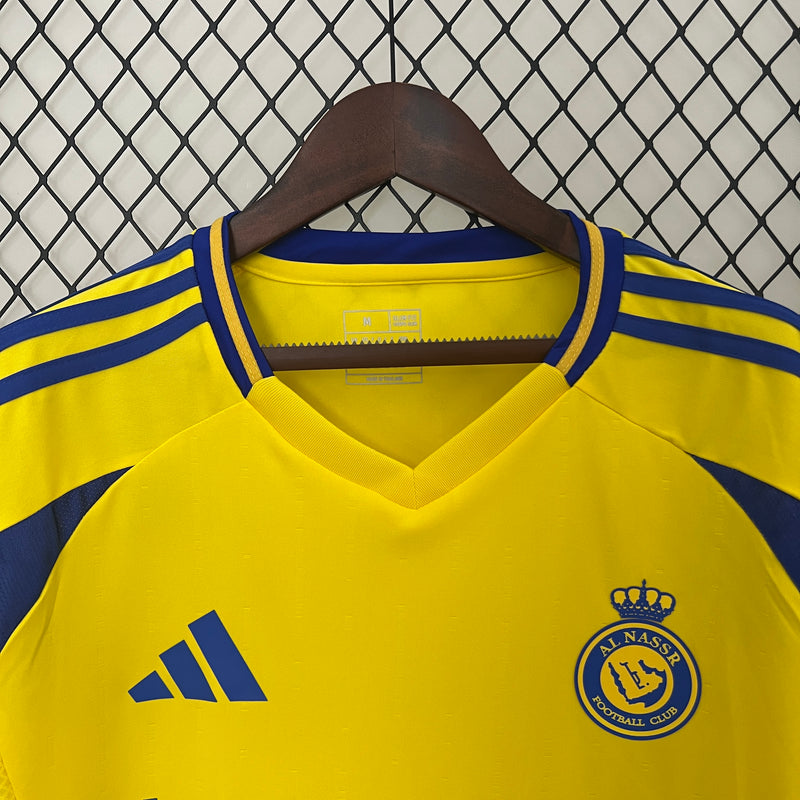 Camisa Al Nassr Home 24/25 Torcedor Nike Masculina - Amarela
