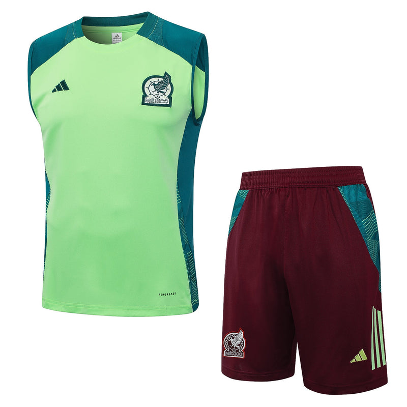 Conjunto Regata México 2024/25 - Verde e Grená