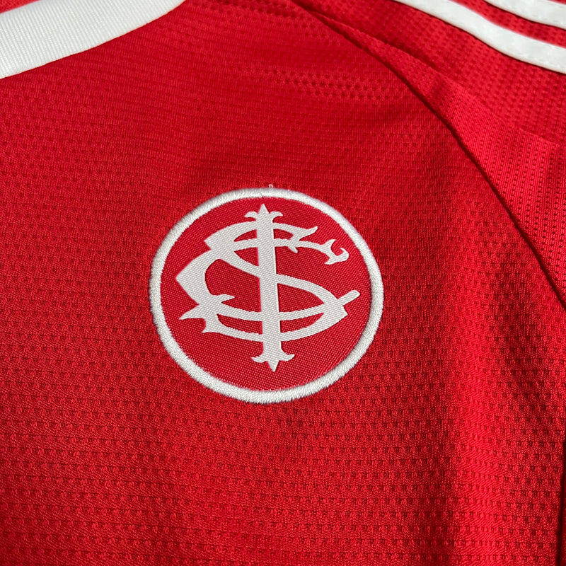 Conjunto Infantil Internacional Home 25/26 Adidas - Vermelha